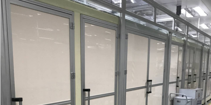 用高強度工業(yè)鋁型材搭建高品質(zhì)無(wú)塵工作棚